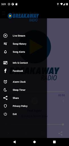 Breakaway Radio Screen 3