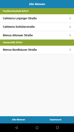 Mensa Erfurt Screen 3