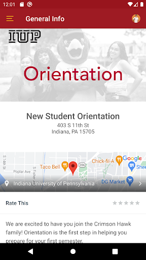IUP Guidebook Screen 2