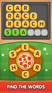 Word Pizza – Word Games MOD APK (Unlimited Money) 1