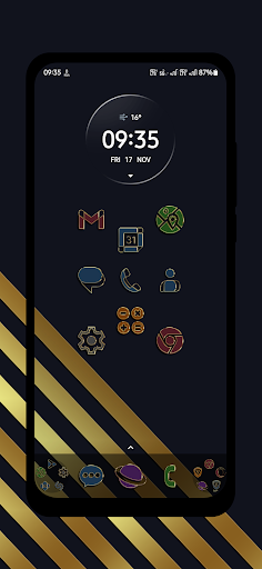 Android application Regalia Icon Pack screenshort