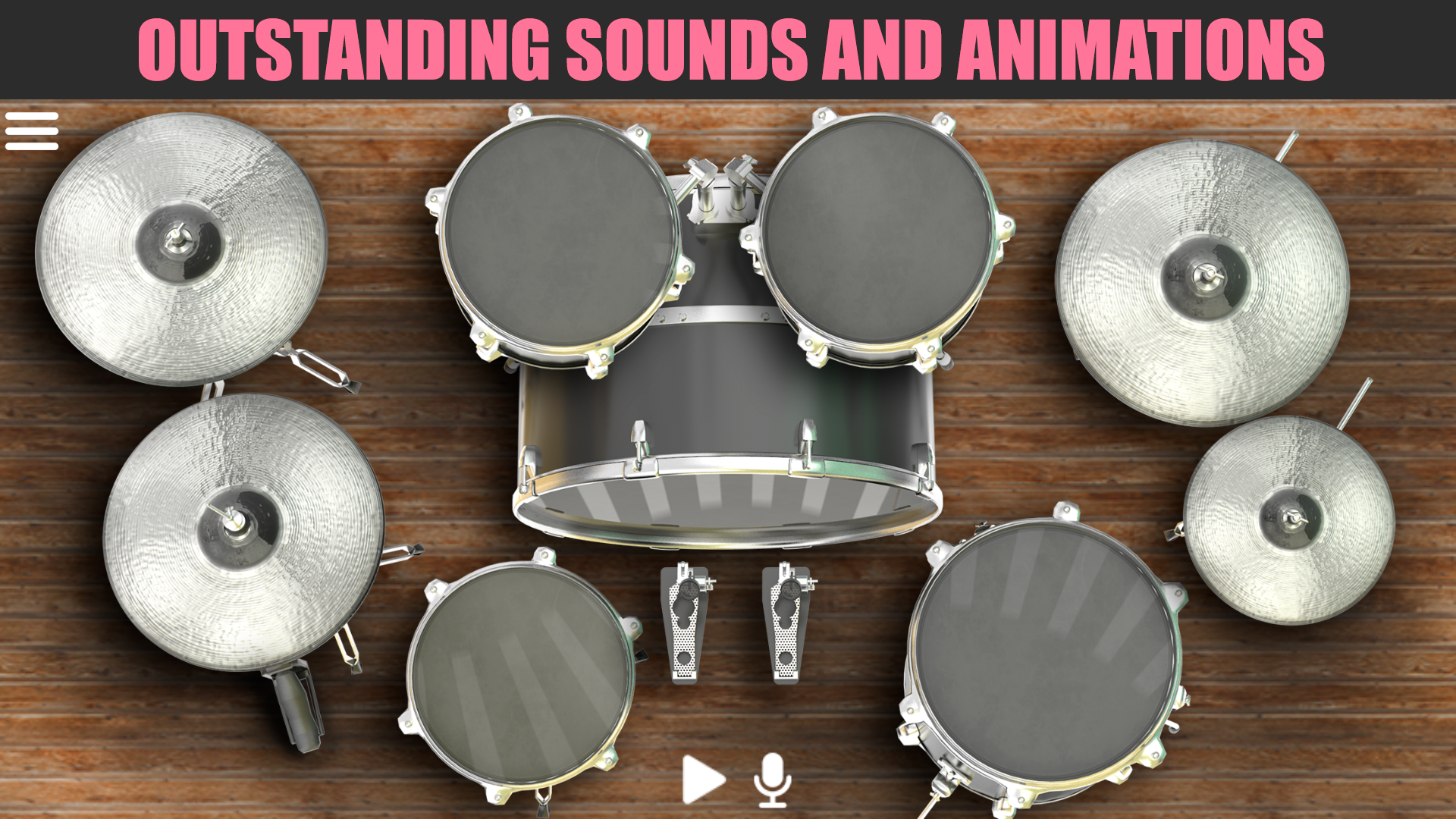 Android application Drum Solo HD screenshort