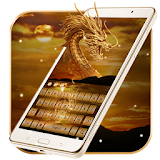 Golden Dragon Keyboard Theme icon