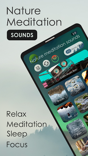 Android application Nature meditation sound screenshort