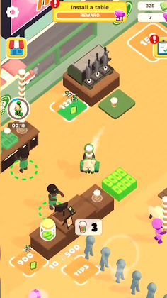 Latte Shop: idle life tycoon - Screenshot 3