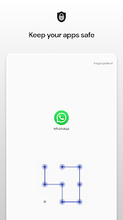 AppLocker: PIN, Patrón Screenshot