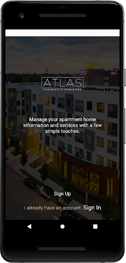 Android application Atlas at Germantown Resident screenshort