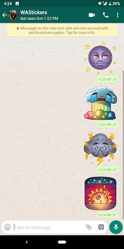 Weather Stickers for WhatsApp Screen 2
