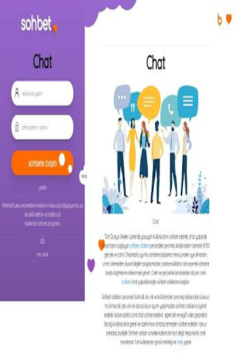 Sohbet.Page - Web Chat Sohbet