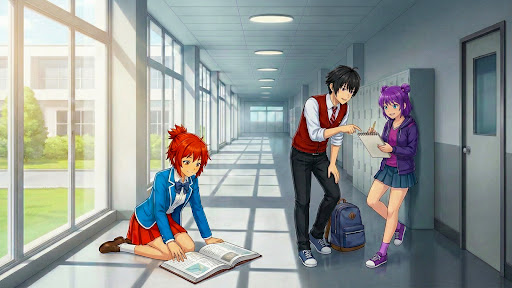 Anime High School Girl 2026 ekran görüntüsü
