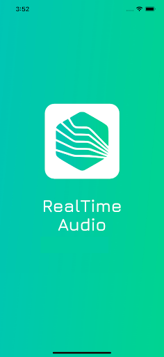 Android application RealTime Audio screenshort