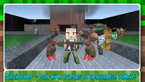 Android application Blocky SWAT Zombie Survival 1 screenshort