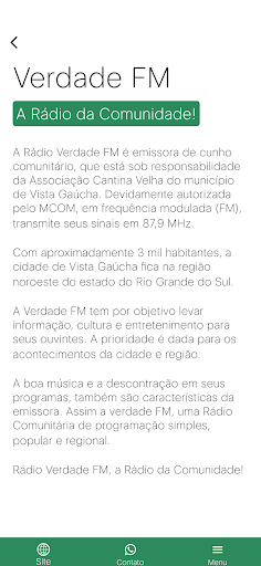 Verdade FM Screen 2
