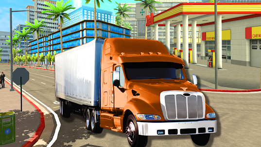 トラック運転3Dトラックゲーム