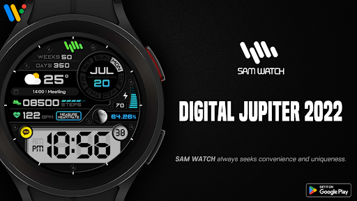 Android application SamWatch Digital Jupiter 2022 screenshort