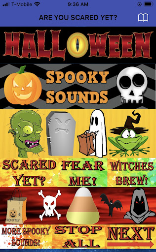 Android application Halloween Sounds Get Scared screenshort