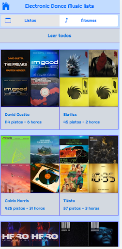 Dance music Screen 3