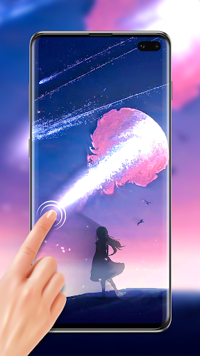 Screenshot of Fluid Magic: 3D Live Wallpaper