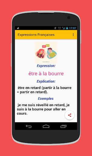 Expression française Screen 3