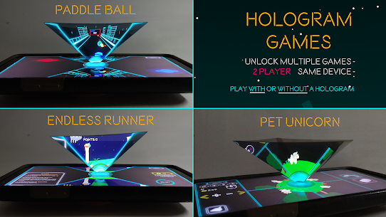 Holo Games – Hologram Pyramid Arcade 1