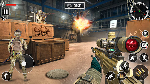 FPS Shooting Gun Strike War 2 Screen 3