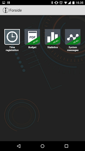 Android application EG CrossPad - ASPECT4 screenshort