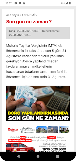 inegolunsesi.com Screen 2