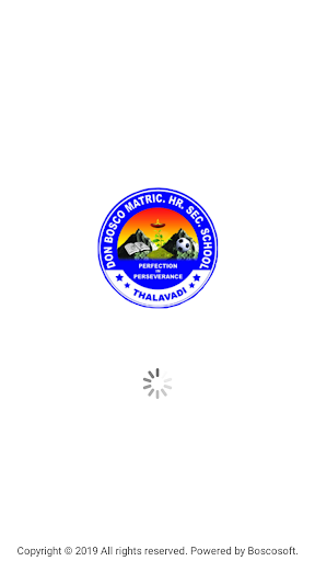 Android application Don Bosco Thalavadi screenshort