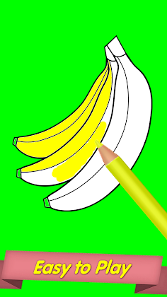 Fruits Coloring Book - Screenshot 2