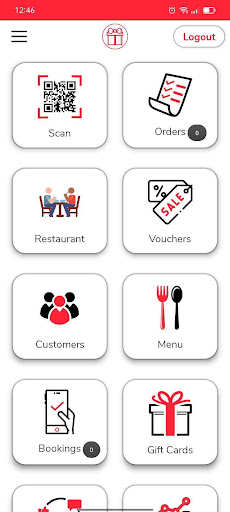 Android application Perkss Business screenshort