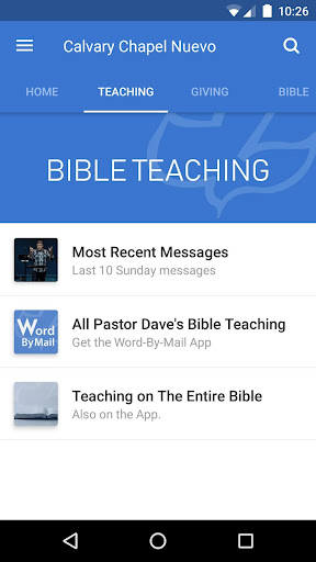 Calvary Chapel Nuevo Screen 2