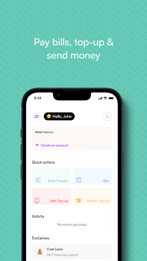 Android application Paykonet screenshort