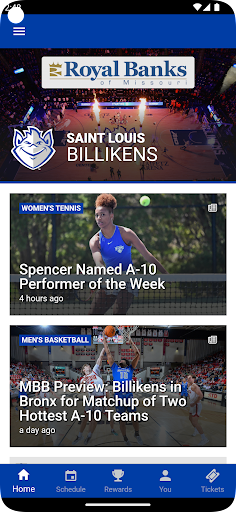 Android application Billikens Athletics screenshort