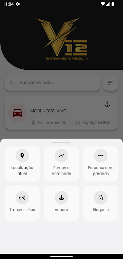 V12 Rastreamento Veicular Screen 2