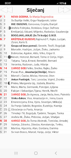 Katolički kalendar 2024 Screen 2