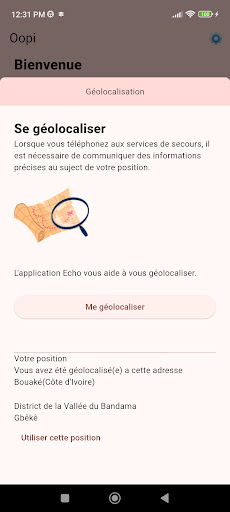 Oopi - emergency number Screen 3