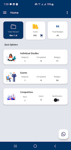 Android application Brain Kombat - Ghana screenshort