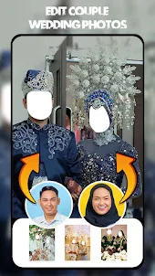 Edit Couple Wedding Photos
