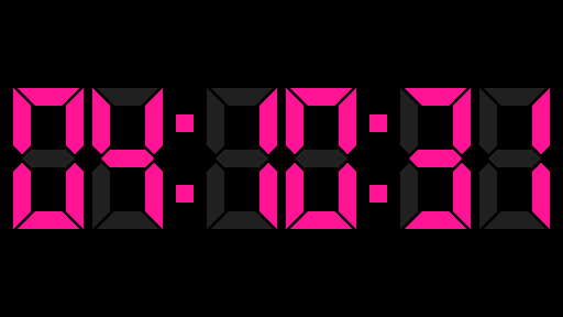 Screenshot of Digital Table Clock 2