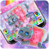 Rainbow Cat Keyboard Theme icon