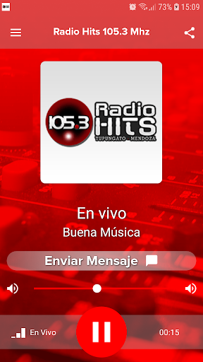 Android application Radio Hits 105.3 Mhz screenshort