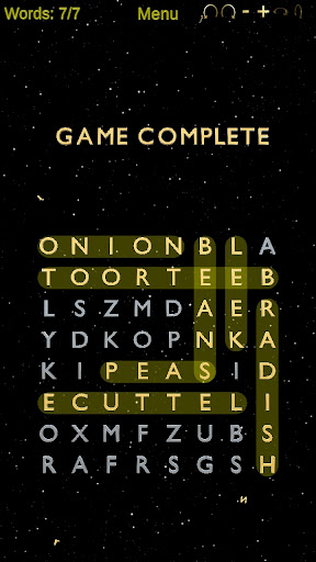 Word Search Screen 2