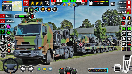 US Army Truck Military Game 3D Screen 3