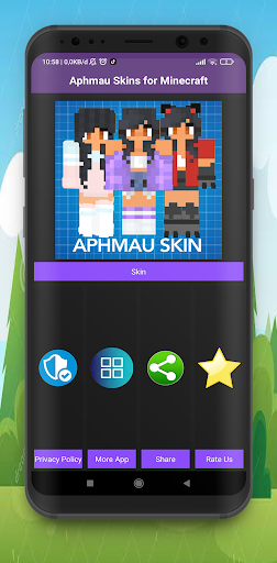 Android application Aphmau Skins for Minecraft screenshort