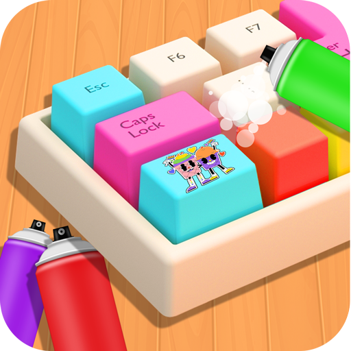DIY Keyboard Fun Art Games 3D