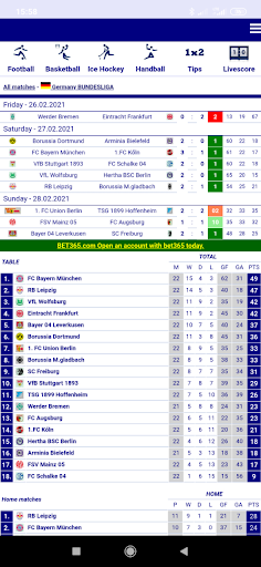 Betting tips Screen 3