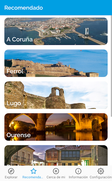 Screenshot 5 Turismo de Galicia android