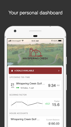 Android application Whispering Creek screenshort