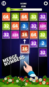 2048 Block Puzzle Merge Number