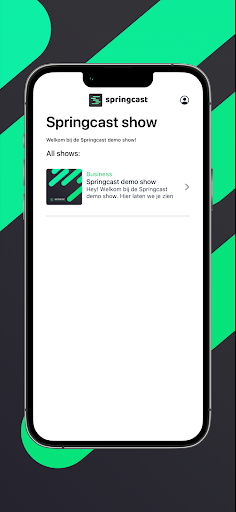 Springcast Screen 2